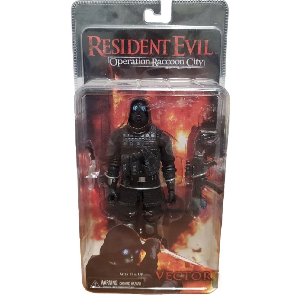 NECA Resident Evil: Operation Raccoon City Vector 7" Action Figure New